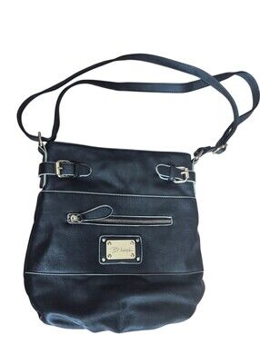 Blush Leather Look Crossbody Bag
